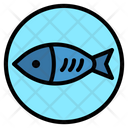 Fish Fisher Meat Icon