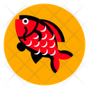 Chinese New Year Fish Fish Meal Icon