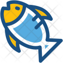 Fish Seafood Uncooked Icon