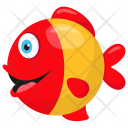 Cute Tropical Freshwater Icon