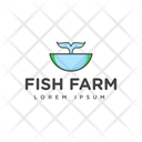 Fish Farm Farm Trademark Farm Insignia Icon