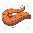 Chopped Meat Grilled Food Fish Steak Icon