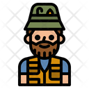 Fisherman Sports User Avatar Fishing Icon