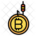 Fishing Bitcoin Icon
