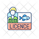 Fishing Licence Angling Icon
