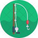 Fishing Hook Fishing Rod Icon