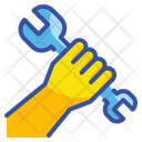 Fist Wrench Worker Icon