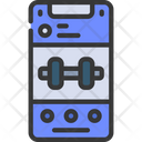 Fitness App Workout App Online Gym Icon