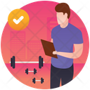 Fitness Chart Icon