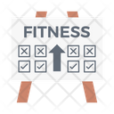 Fitness Plan Board Icon