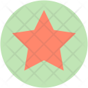 Five Pointed Like Icon