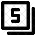 Five number  Icon