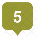 Five Place Map Icon