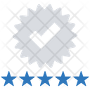 Five Star Content  Icon