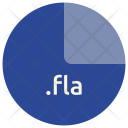 Fla File Format Icon
