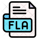 Fla File Type File Format Icon