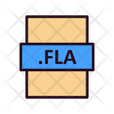 Fla File Fla File Format Icon