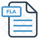 Fla File Sheet Icon