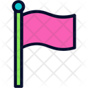 Flag Pennant Direction Icon