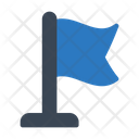 Flag Sign Waving Icon