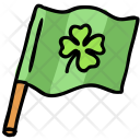 Flag Clover Shamrock Icon