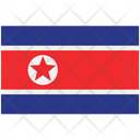 Flag Of North Korea North Korea North Korea National Flag Icon