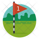 Flag Pole Golf Flag Sports Flag Icon