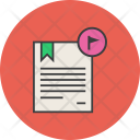 Flagged Document Important Icon