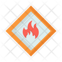 Flamable Flamable Product Flamable Delivery Icon