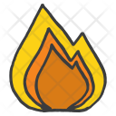 Flame Heat Fire Icon