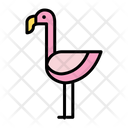 Flamingo Bird Water Bird Icon