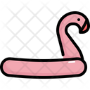 Flamingo Rubber Ring Icon
