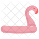 Flamingo Ring Rubber Icon