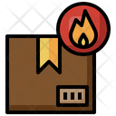 Flammable Warning Delivery Icon