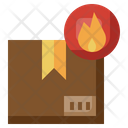 Flammable Warning Delivery Icon