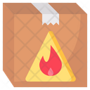 Flammable Package Icon
