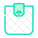 Flap Pocket Icon