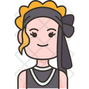 Flapper Girl Icon