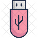 Flash Drive Memory Stick Pen Drive Icon