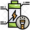Flashlight Battery Flashlight Battery Icon