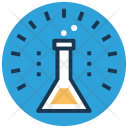 Flask Conical Laboratory Icon