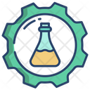 Flask Settings Chemical Research Scientific Research Icon