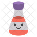 Flask Smiley Icon
