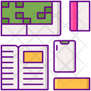 Flat Lay Card Lay Icon