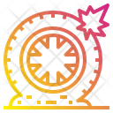 Flat Tire Tire Service Icon
