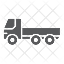 Flatbed Truck Automobile Icon