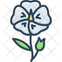 Flax Flower Linseed Wildflower Icon