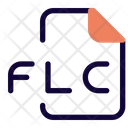 Flc File Icon - Download in Dualtone Style