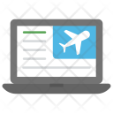 Flight Reservation Booking Icon