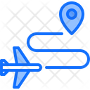 Flight Route Icon